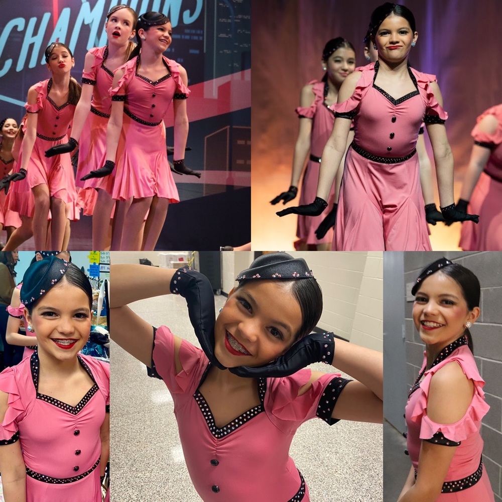 Weissman’s Pink Black Swing Costume Medium
